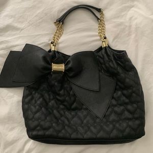 Betsey Johnson large quilted bag